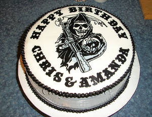 Sons of Anarchy cake