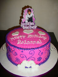 Justin Bieber Cake