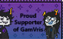 Proud Supporter of GamVris Stamp