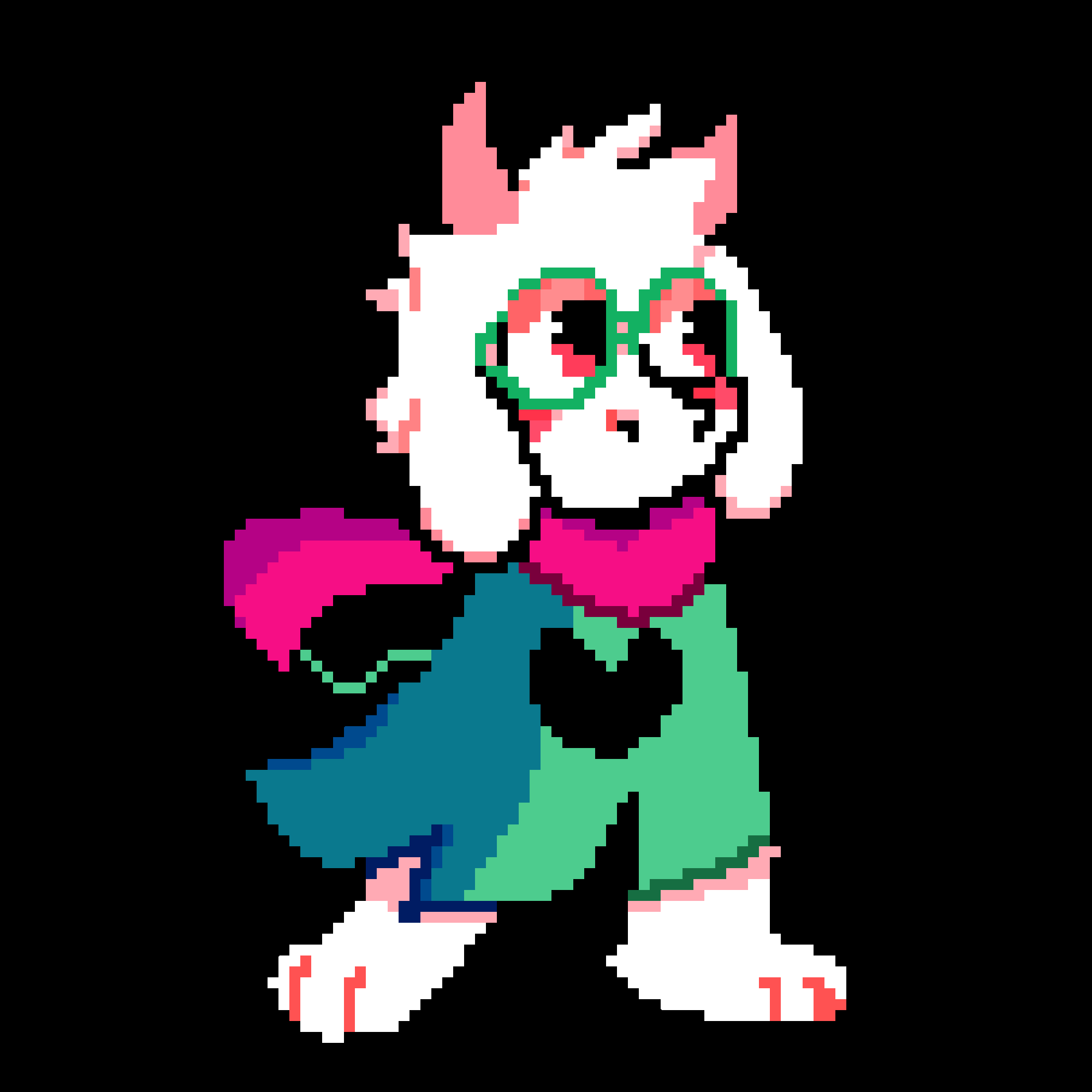 Ralsei Sprite by muttvore on DeviantArt