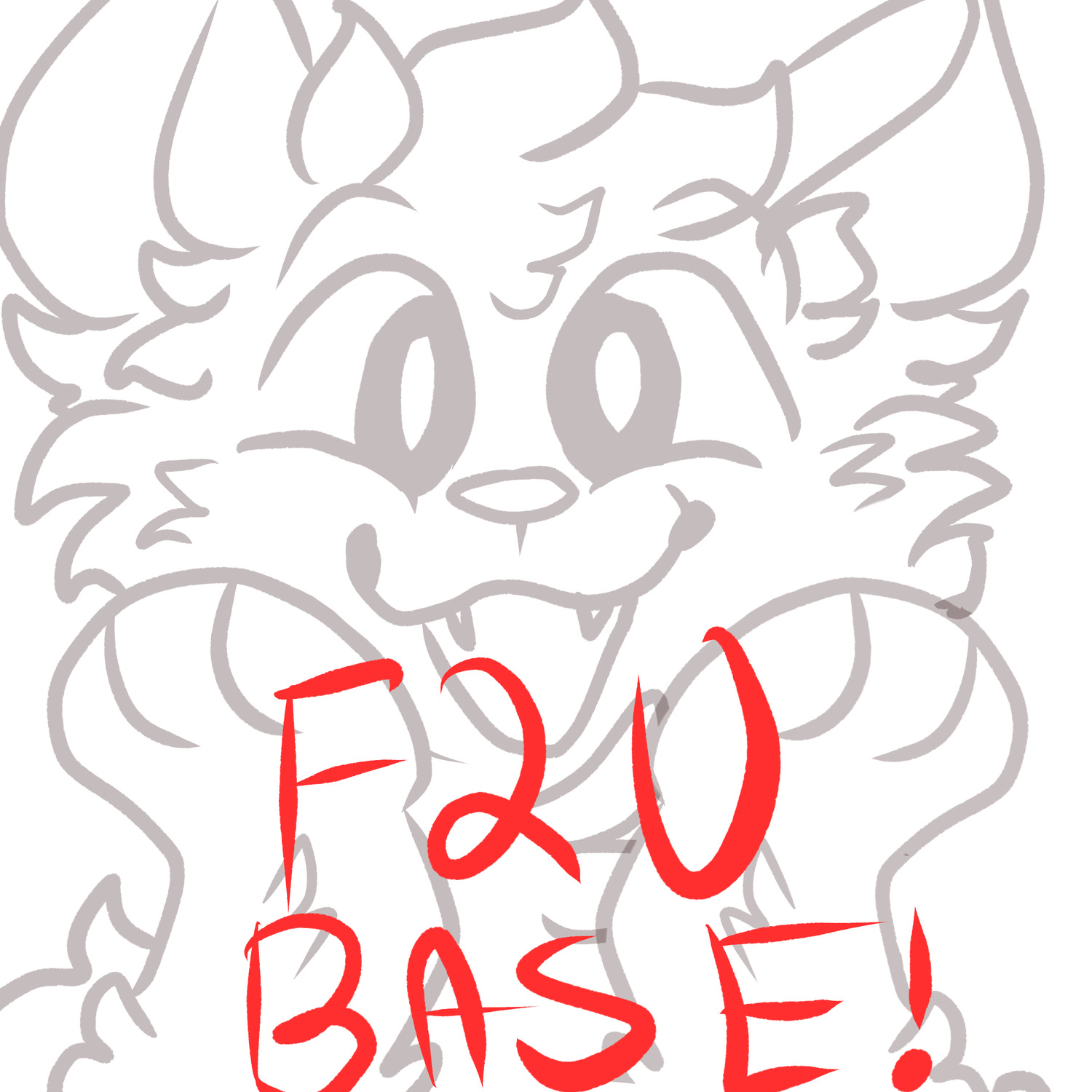FREE TO USE (F2U) FURRY BASE! Link in description! by muttvore on ...