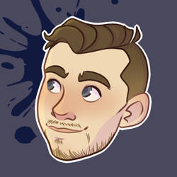 twitch icon commission - brandobeardo