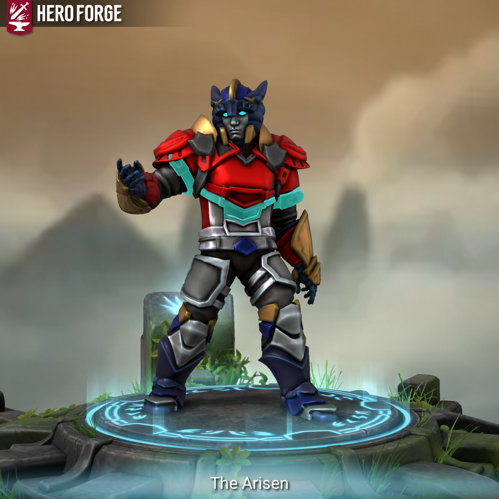 HeroForge- The Arisen by KoraidonMiraidon on DeviantArt