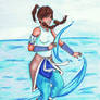 Korra coloured