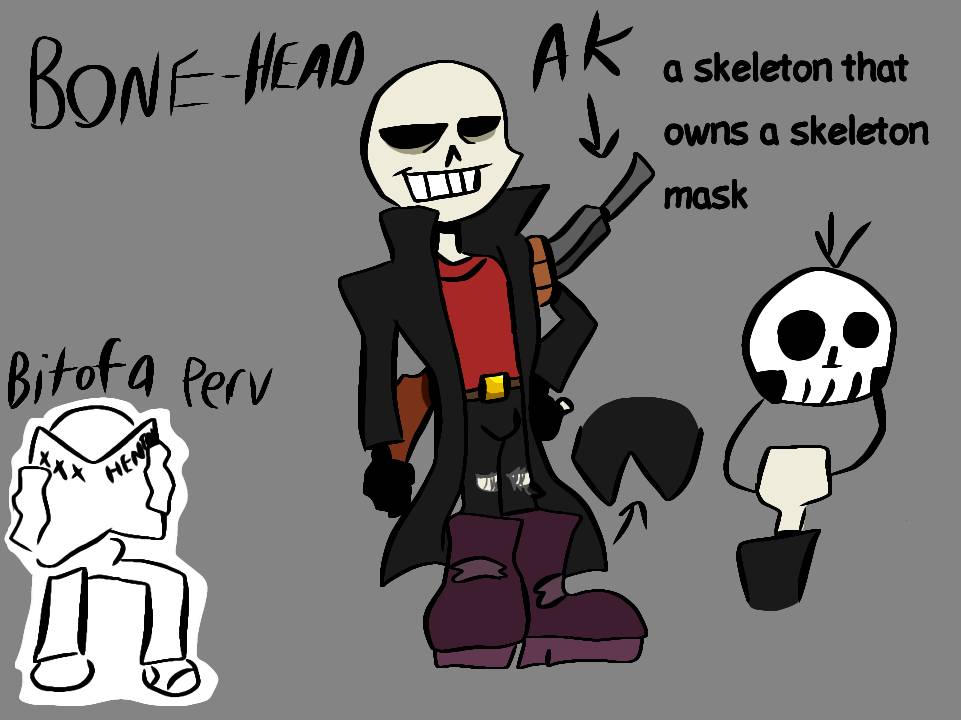 Bonehead Pfp Bone-Head: My oc by Bone-HeadDA on DeviantArt