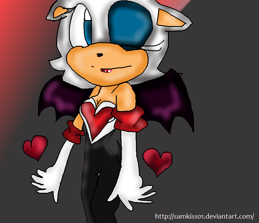 Quick Rouge Sketch by AquaticDreamer on DeviantArt
