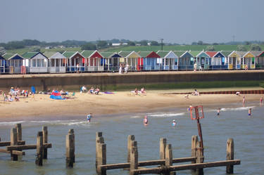 Beach huts