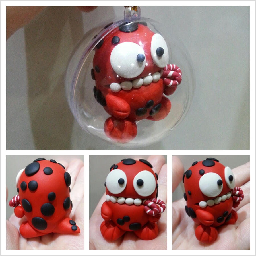 Red Monster Bauble