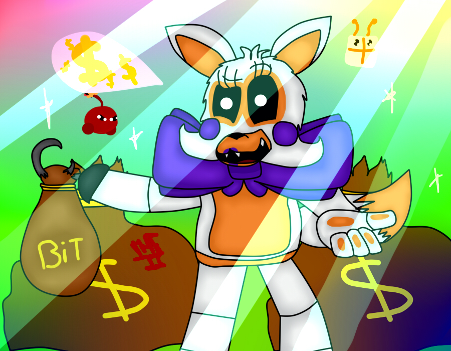 FNAF World ) Lolbit by mojo1985 -- Fur Affinity [dot] net