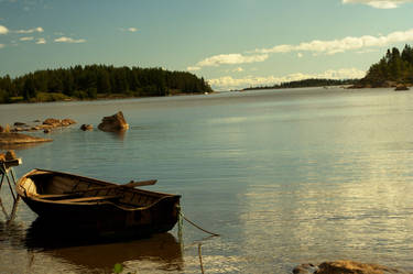 Boat AND the sea