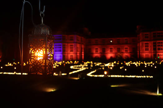 Lantern by the Garden