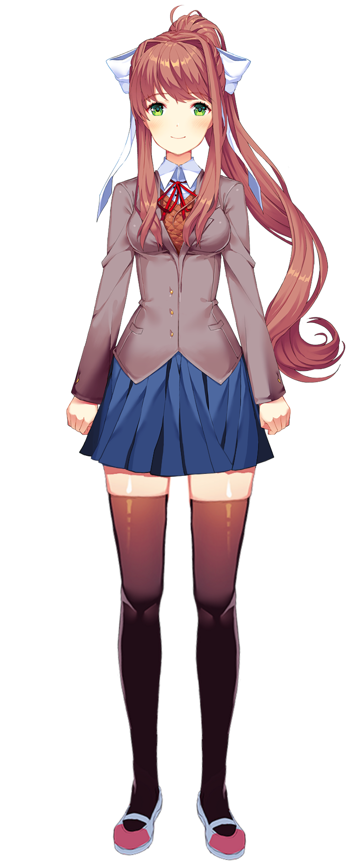 Monika After Story - Monika Full Body, HD Png Download - 1281x850(#965458)  - PngFind