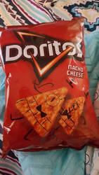 XD Bill Cipher is on a bag of Doritos