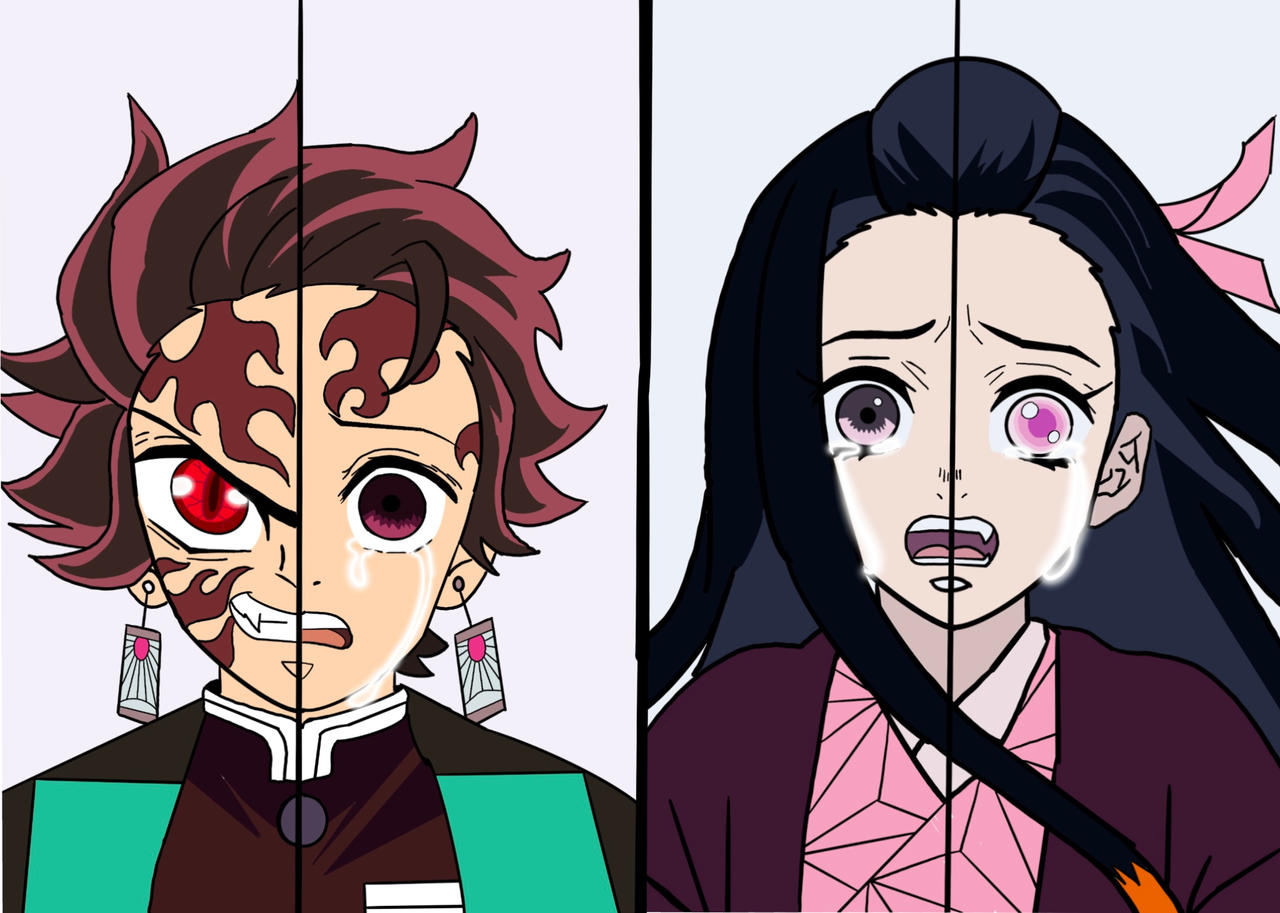 Demon slayer tanjiro and nezuko by shelbyanglewing2 on DeviantArt