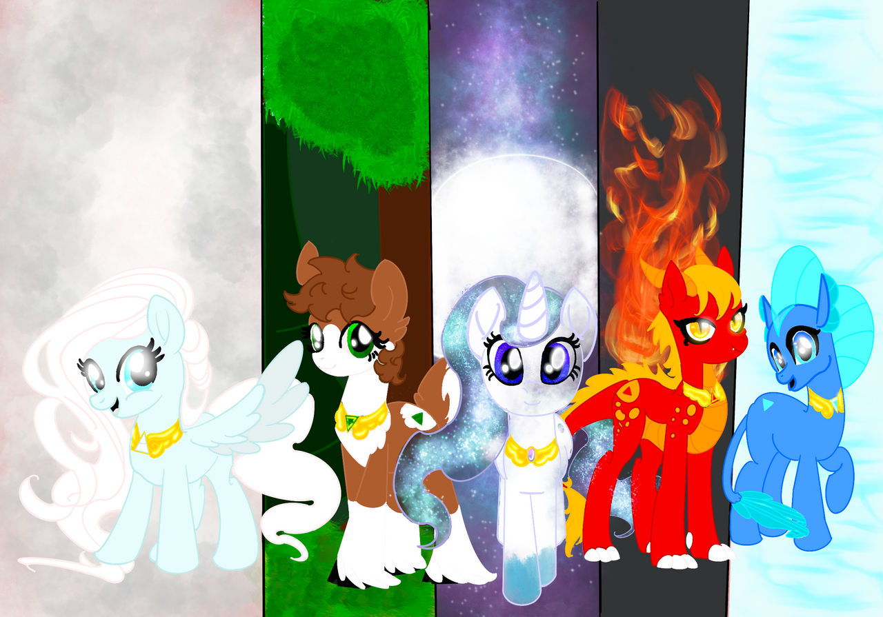 Mlp Using Magic Mlp, the elements of magic by shelbyanglewing2 on DeviantArt