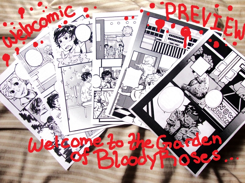 Webcomic'Bloody Roses'PREVIEW