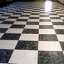 black and white floor 3