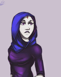 Request: Raven in hijab by MegS-ILS