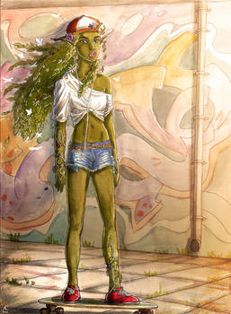 Fantasy Creatures In Modern Worlds - Dryads