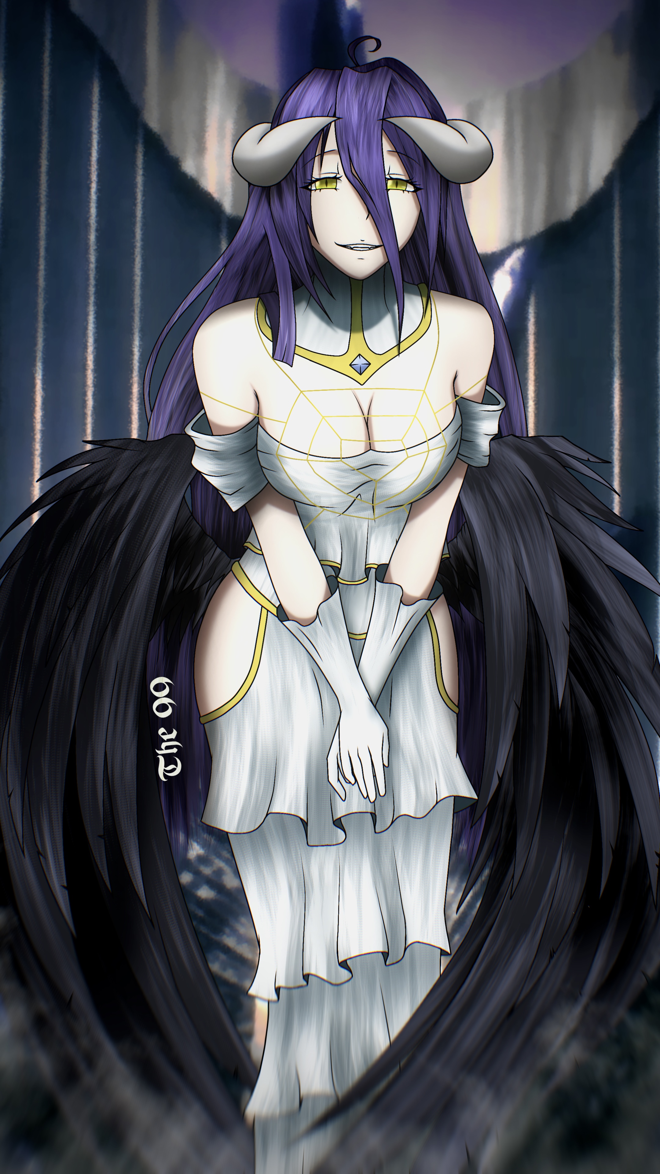 Albedo Overlord Fanart by SUP4K on DeviantArt Albedo Overlord Fanart by SUP4K on DeviantArt
