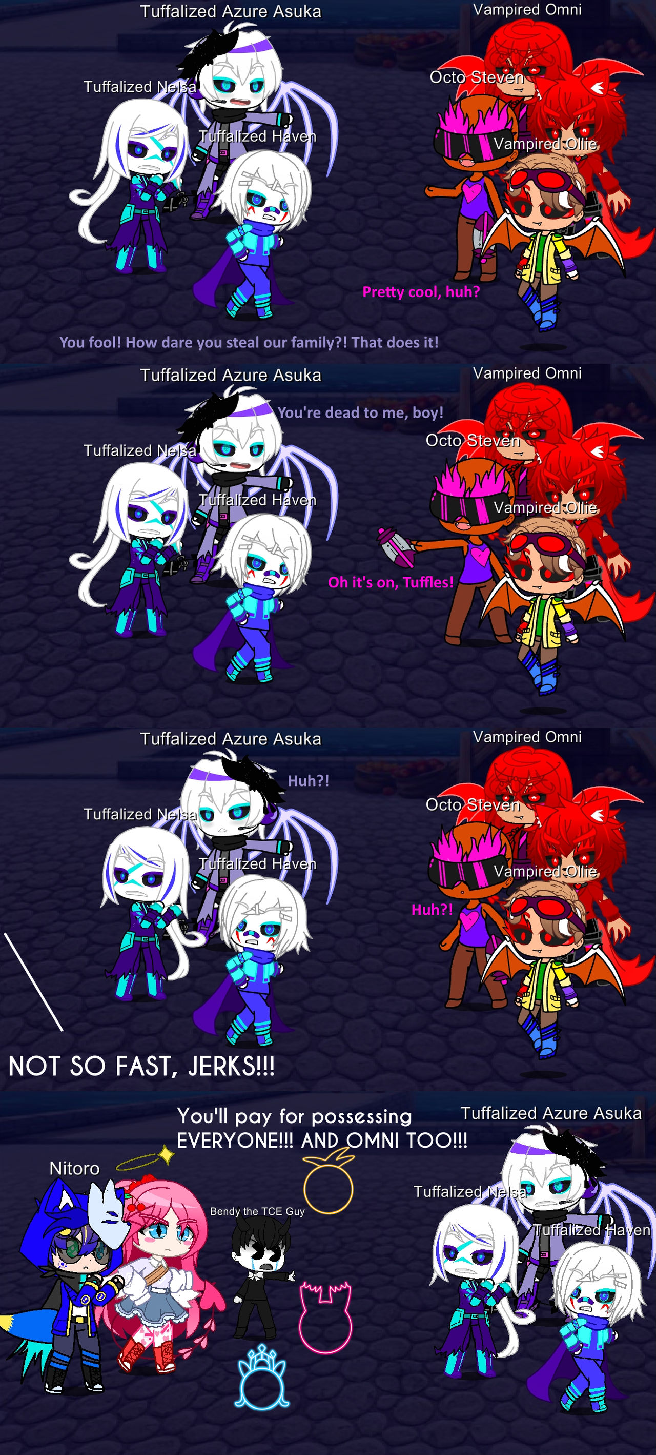 Triple Group Trouble part 5 by ToyChicaEntertain on DeviantArt