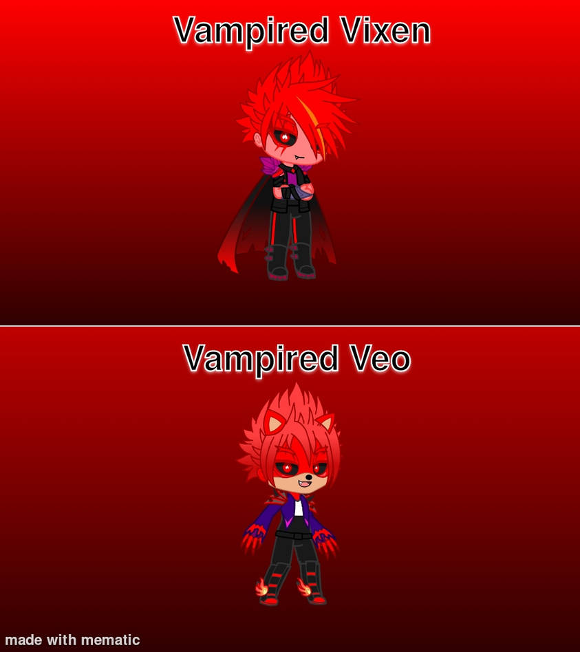 Vampire Vs Code Vampired Vixen and Vampired Veo + Codes by BendytheTCEGuy on DeviantArt