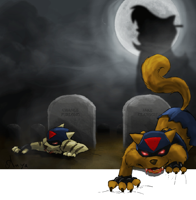 Fear the undead Swat Kats by anya1916