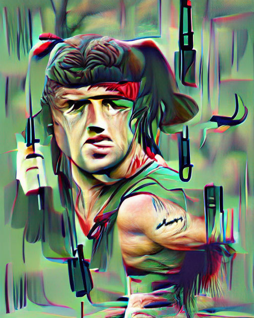 Pixelated Rambo Rambo by wasyleque on DeviantArt