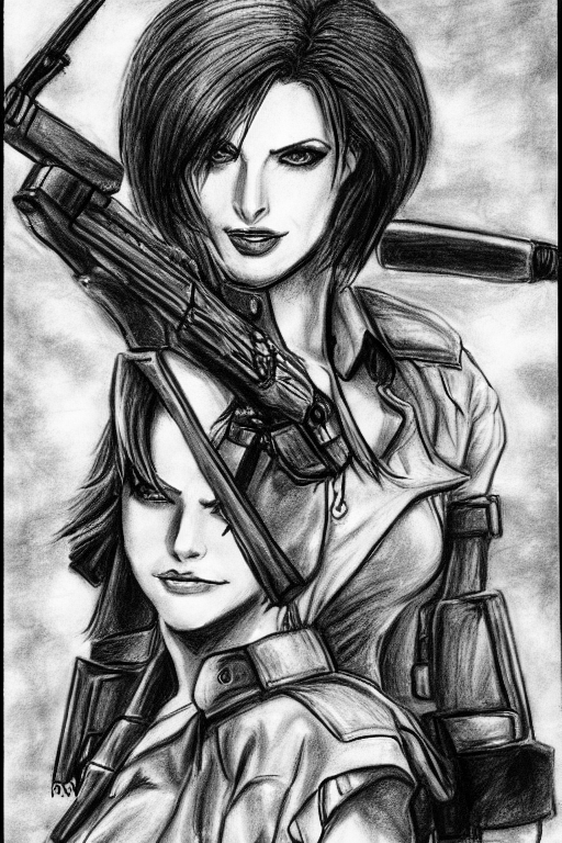 Female Warriors by wasyleque on DeviantArt