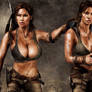 Lara Croft with Sophia Vergara Body