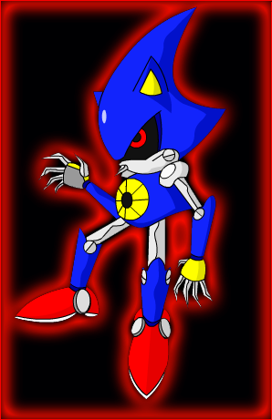 Metal Sonic: Red Aura