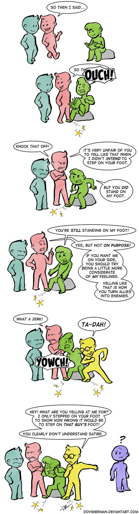 Foot Stomp by DovSherman on DeviantArt