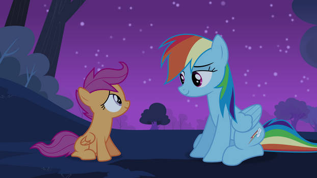 Dash comforts Scoot