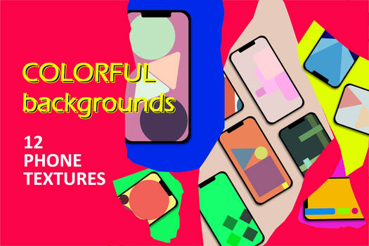 Colorful phone backgrounds