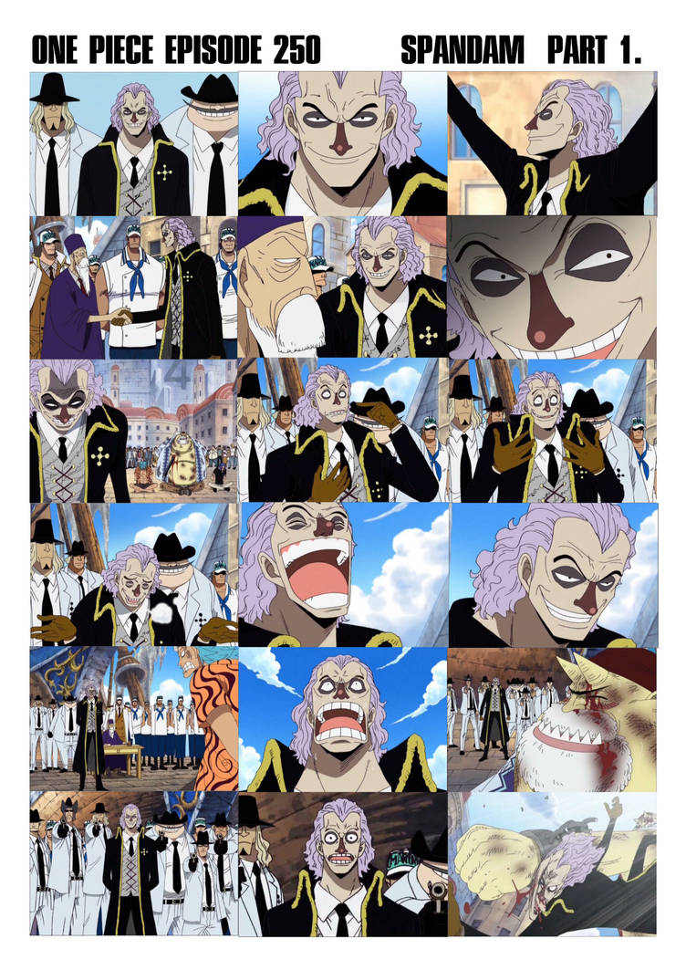 One Piece Episode 250 Spandam Part 1 By Dragonballzcz On Deviantart One Piece Episode 250 Spandam Part 1 By Dragonballzcz On Deviantart