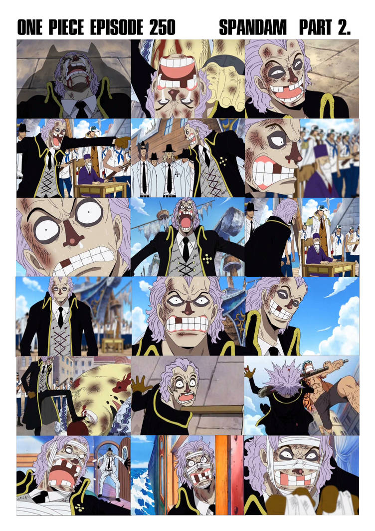 One Piece Episode 250 Spandam Part 2 By Dragonballzcz On Deviantart One Piece Episode 250 Spandam Part 2 By Dragonballzcz On Deviantart