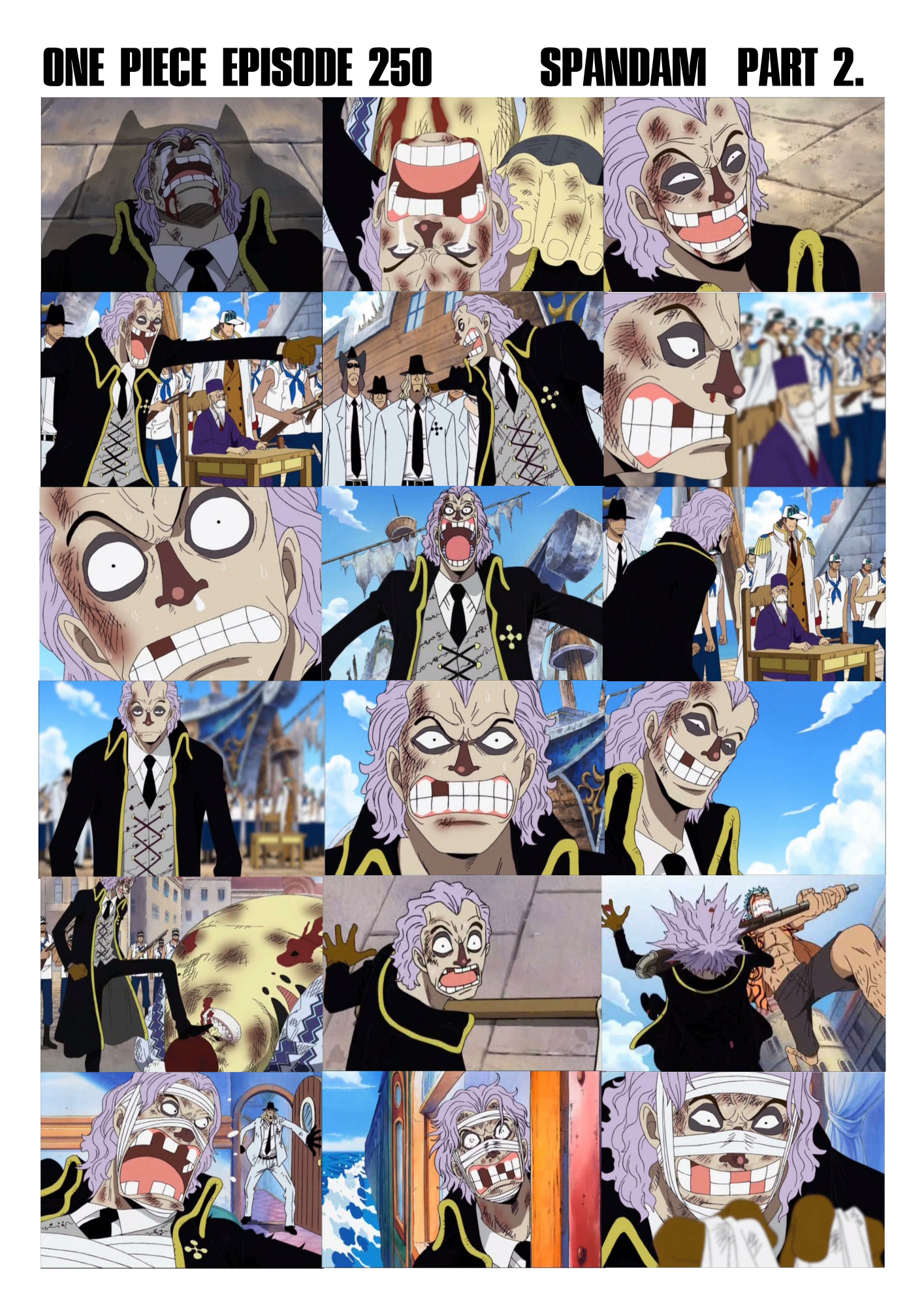 One Piece Episode 250 Spandam Part 2 By Dragonballzcz On Deviantart One Piece Episode 250 Spandam Part 2 By Dragonballzcz On Deviantart