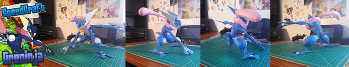 Pokemon Papercraft ~ Greninja  ~