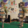 The Legend of Zelda Papercraft ~ Farmer Link ~