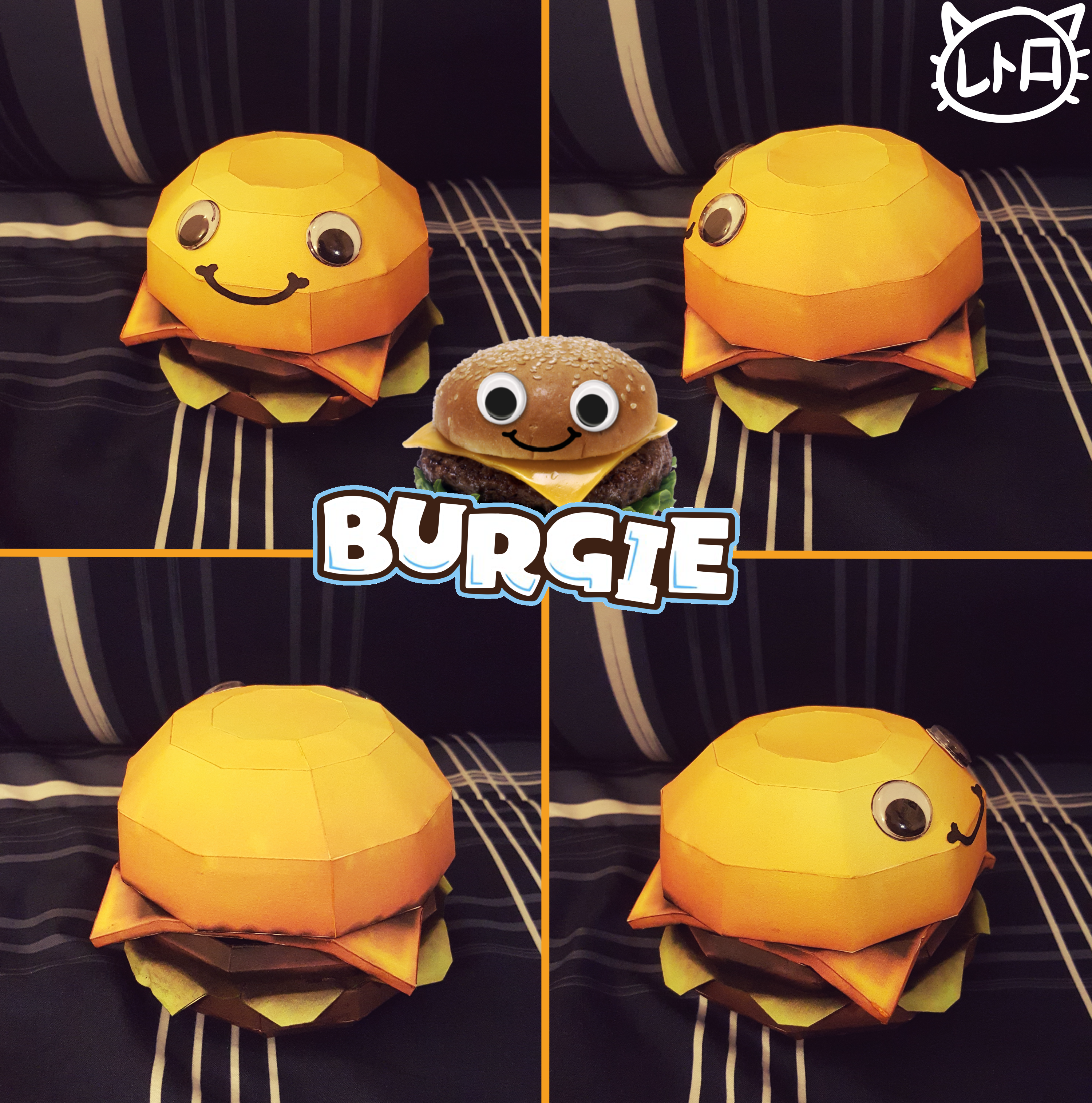 Game Grumps Papercraft ~ Burgie ~