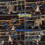 Pokemon Papercraft ~ Mega Charizard X ~