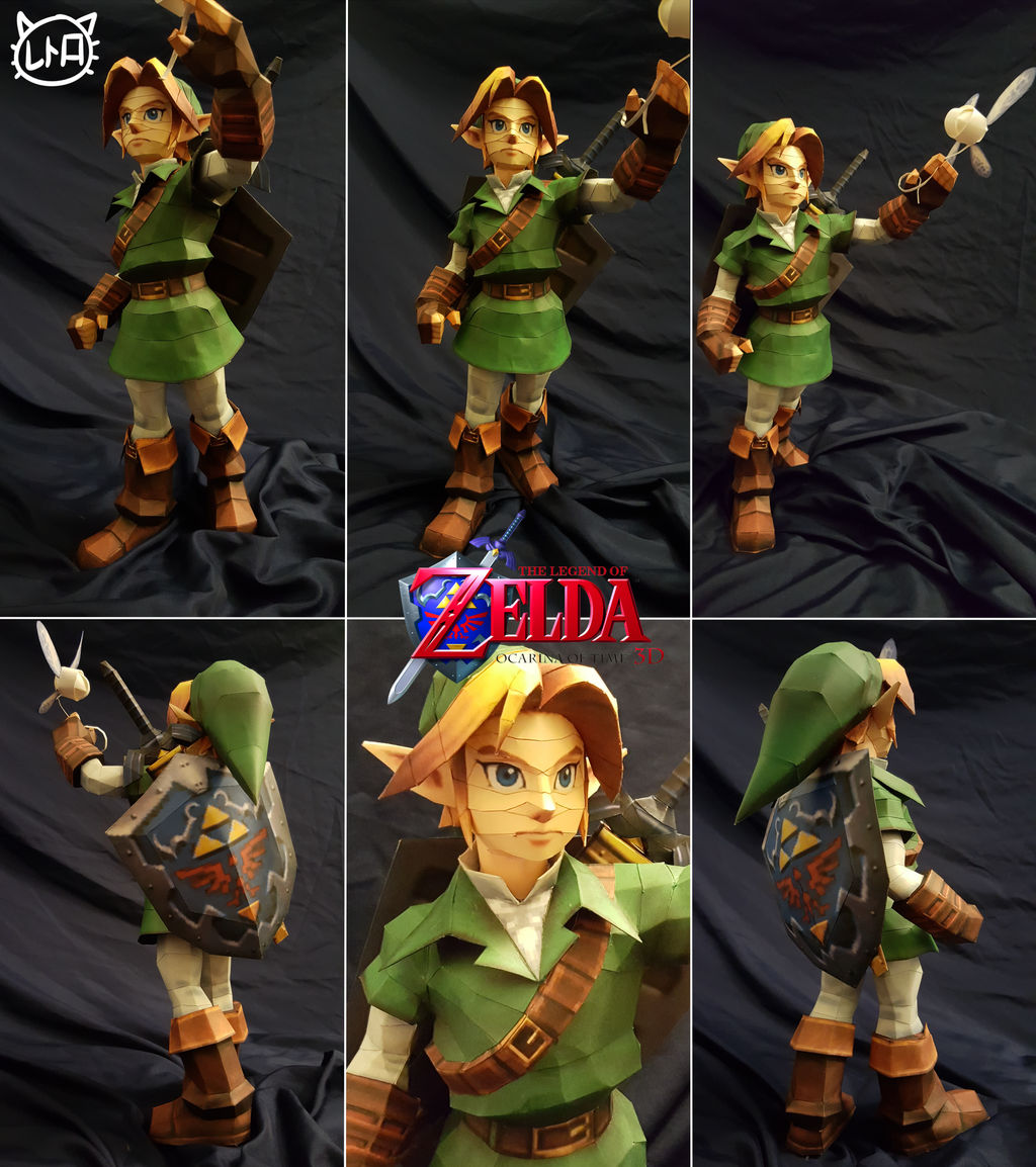 Link and Zelda - Ocarina of Time by GENZOMAN on DeviantArt