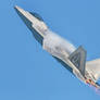 F-22 Pitching Up