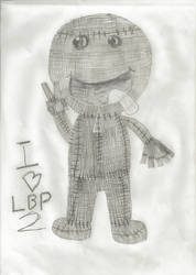 Sackboy loves LittleBig Planet 2!!