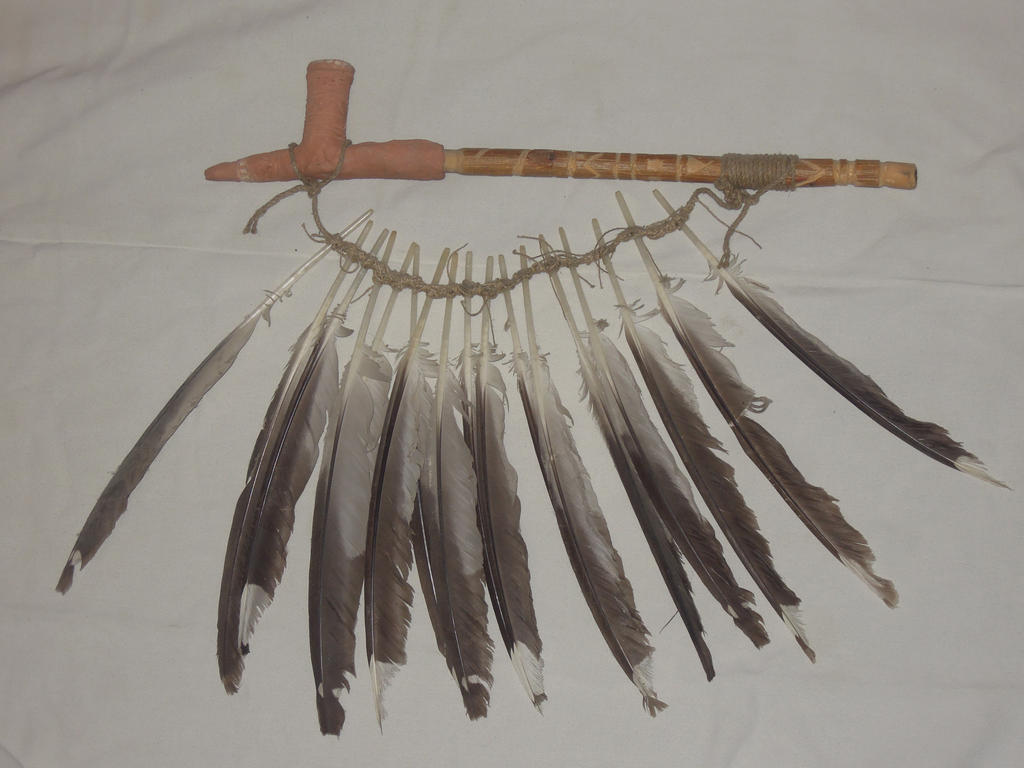 Calumet inspired by the US. Native Americans by juhele