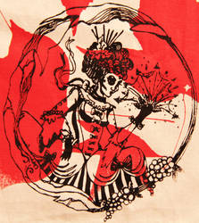 Rococo Loco Silk Screen Motif