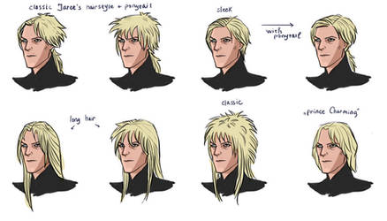 Jareth's Hairstyles