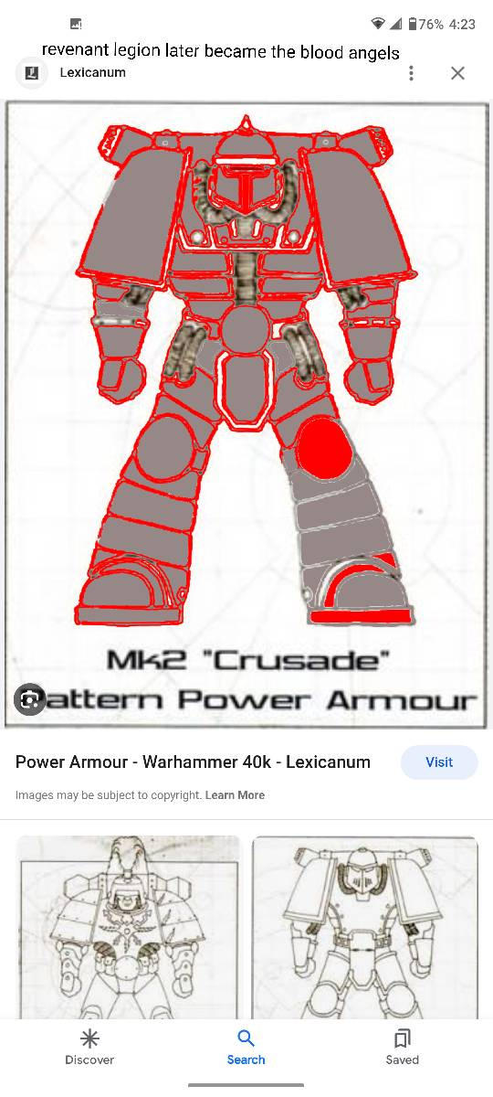 Revenant legion later became the blood angels by horehoundkillemalll on ...