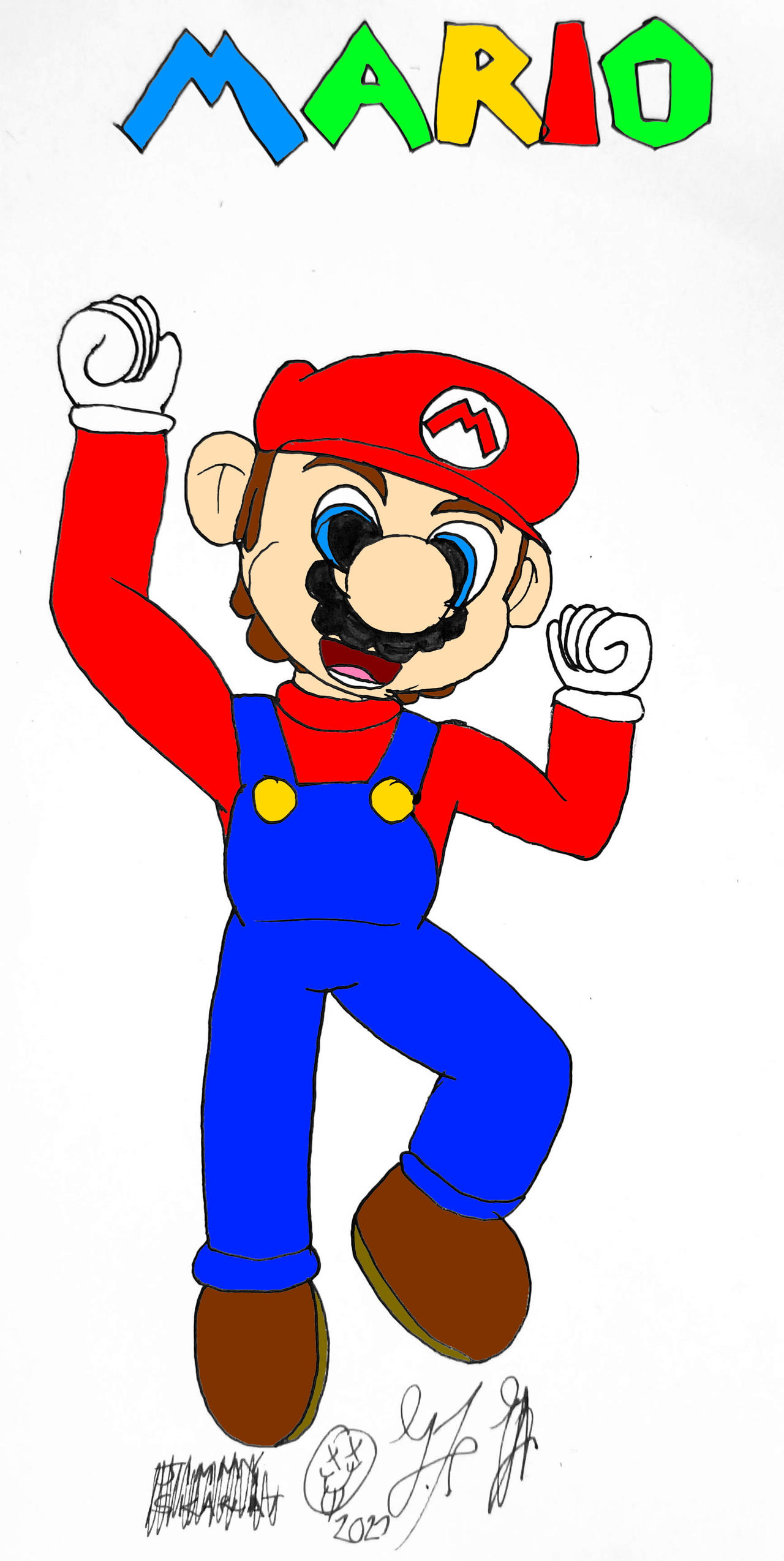 Mario Cartoon Deviantart Mario by Fanzety96 on DeviantArt