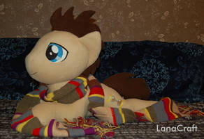 Doctor Whooves [handmade large plush toy n scarf]